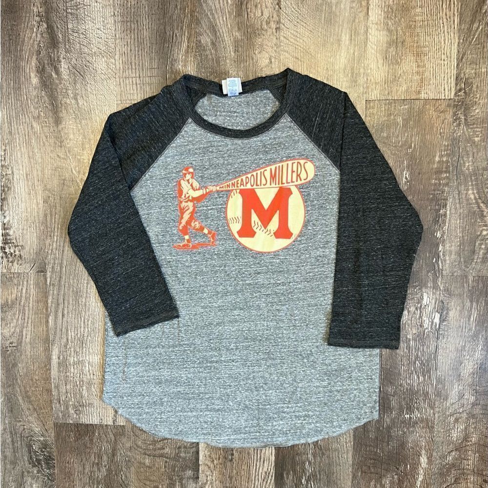Ebbets Field Flannels Minneapolis Millers Long Sleeve Shirt